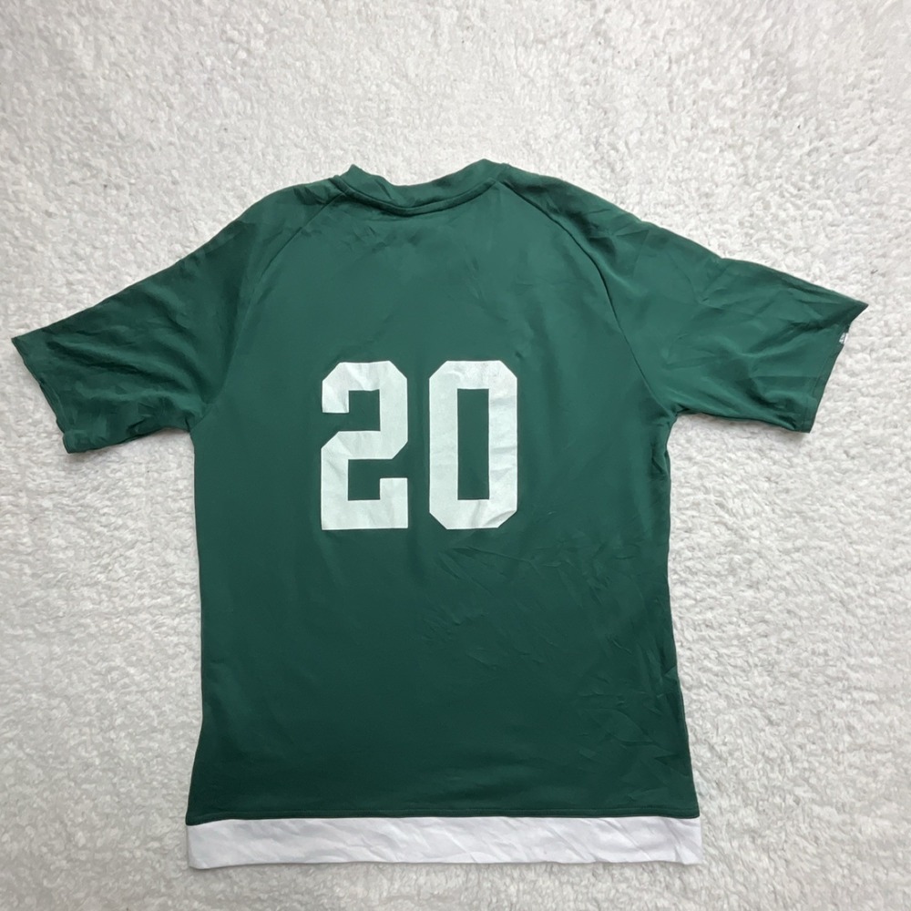 adidas Holy Trinity FC Boys Green White Soccer Jersey Size L - Picture 8 of 9